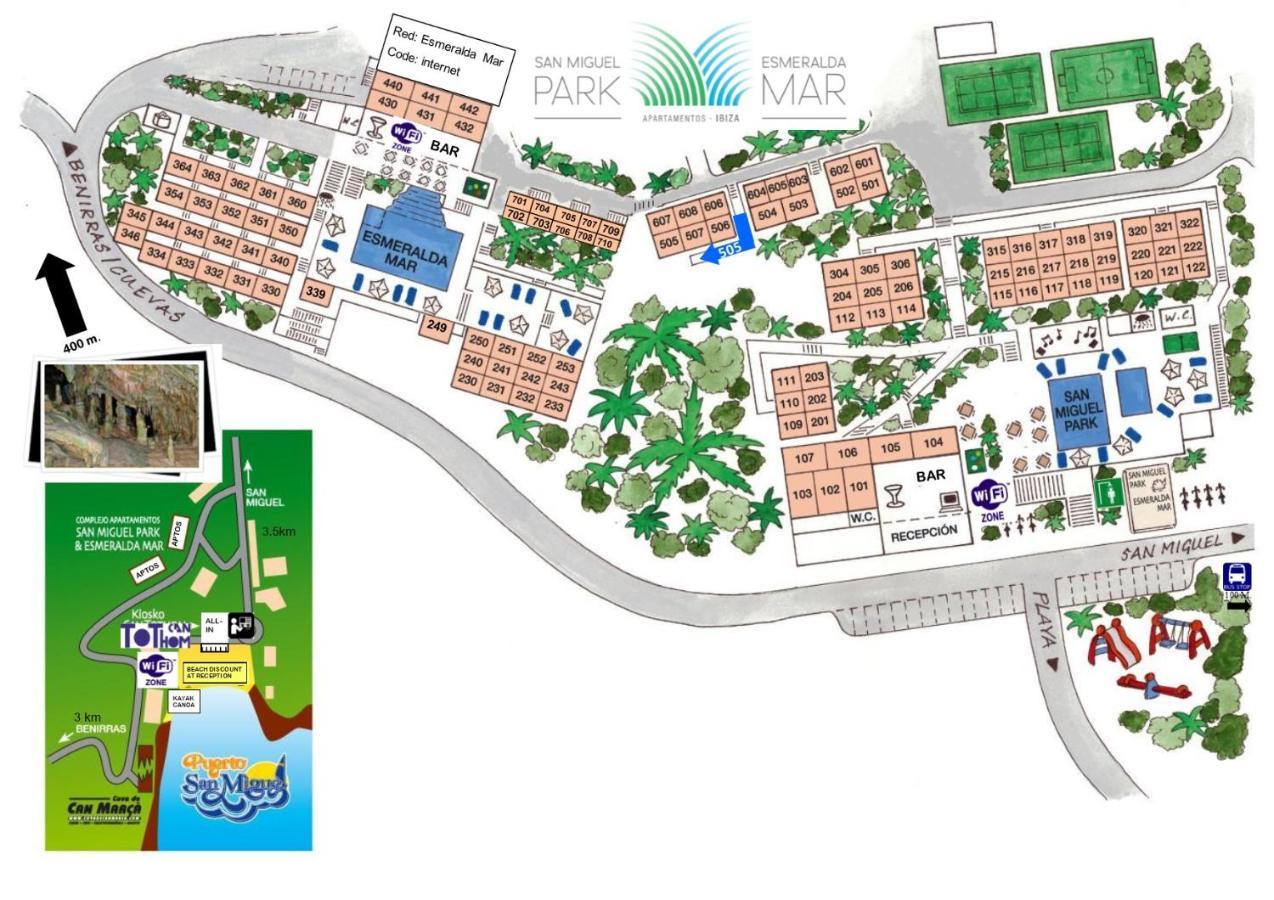 Apartamentos San Miguel Park & Esmeralda Mar Port de Sant Miguel Exterior photo